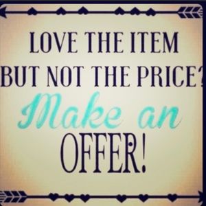 Offers are welcome!!!!